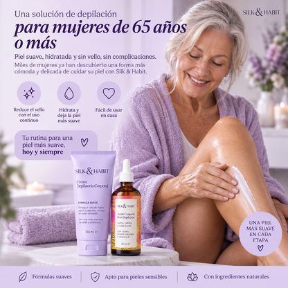 Silk&Habit™ — Crema Depilatoria